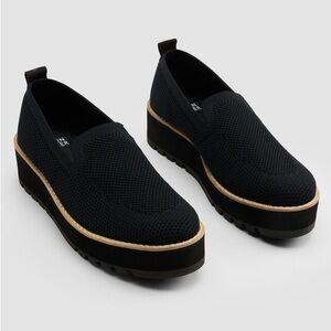 Eileen Fisher Ergos Recycled Stretch Knit Platform Loafer